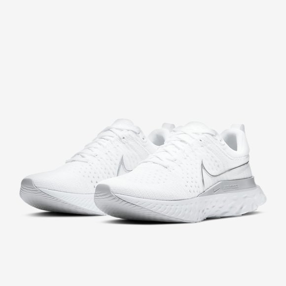 react infinity run flyknit 2 white